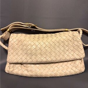 Authentic Bottega Veneta Intrecciato Shoulder Bag